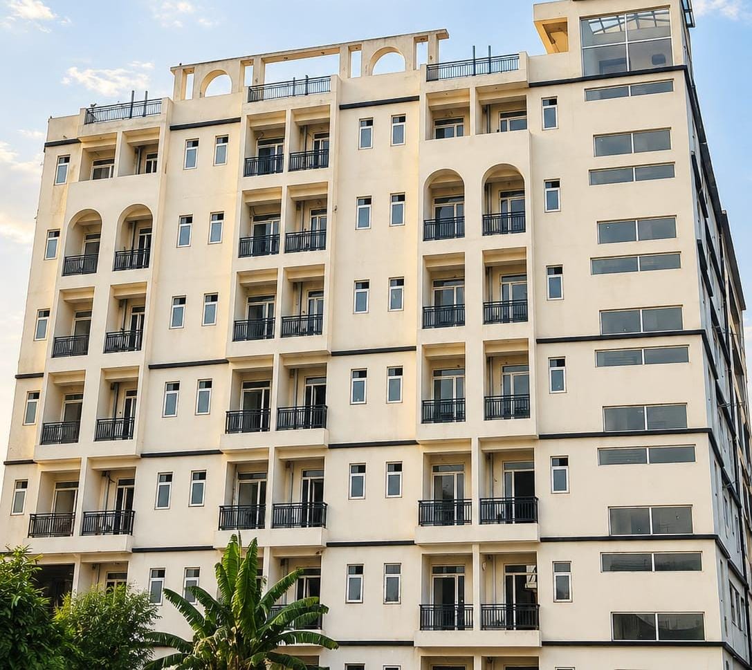 Gulmohar Residence tower exterior